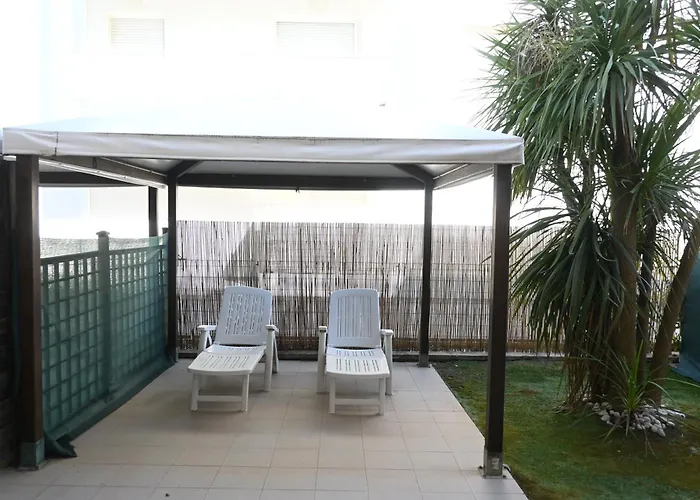 Se186 - Senigallia, Bilocale Con Cortile E Posto Auto 公寓 西尼加利亚